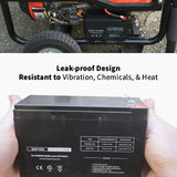 Motorcycle Battery With Smart Charger