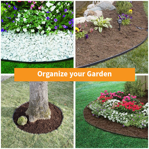 No-Dig Landscape Edging Kit