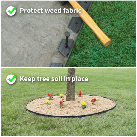 No-Dig Landscape Edging Kit