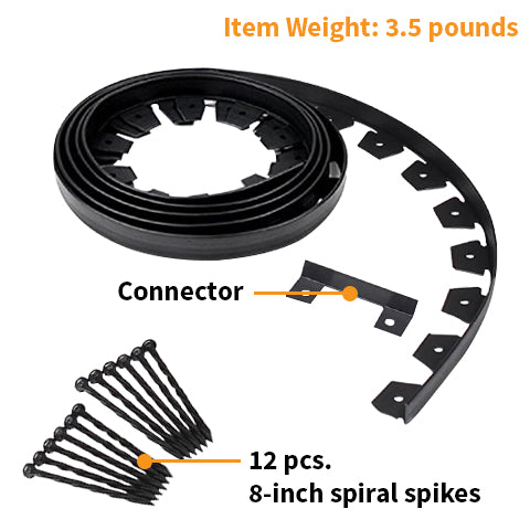 No-Dig Landscape Edging Kit
