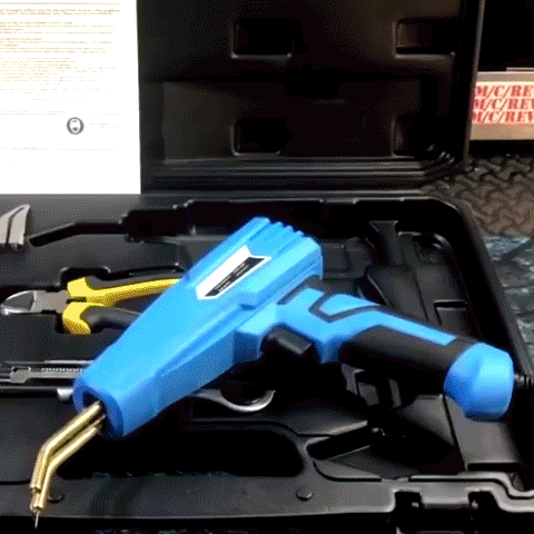 Plastic Welding Repair Kit with FREE 400 Hot Staples