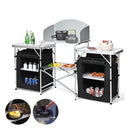 Portable Camping Table and Storage Organizer