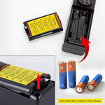 Battery powered leak detector
