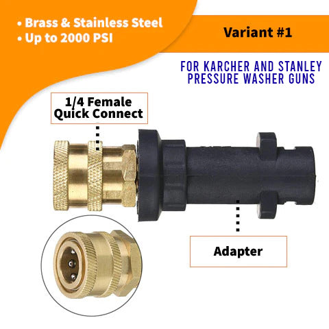 Quick Connect Power Nozzle Adapter