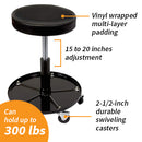 Rolling Mechanic Stool Seat-3