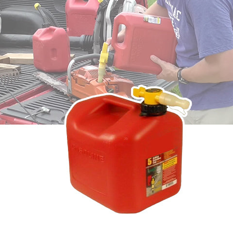 Spill-free Gas Can