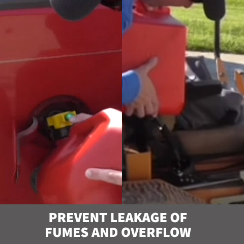 Spill-free Gas Can