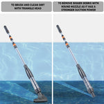 Telescopic Pool Cleaner how to use