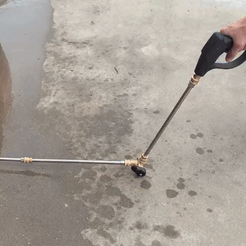 Pressure Washer Undercarriage Cleaner Swivel Wheel