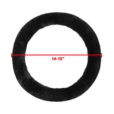 Plush Steering Wheel Cover