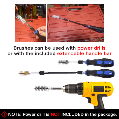 38 Pcs Auto Wire Brush Set