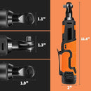 Complete Set 12V Cordless Electric Ratchet Wrench-5